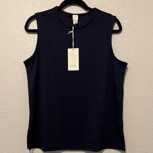 Joie Dark Blue Navy Sleeveless Tank Top NWT